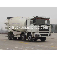 Caminhão do misturador concreto da movimentação de Shacman 8X4 para o medidor 10-14 cúbico